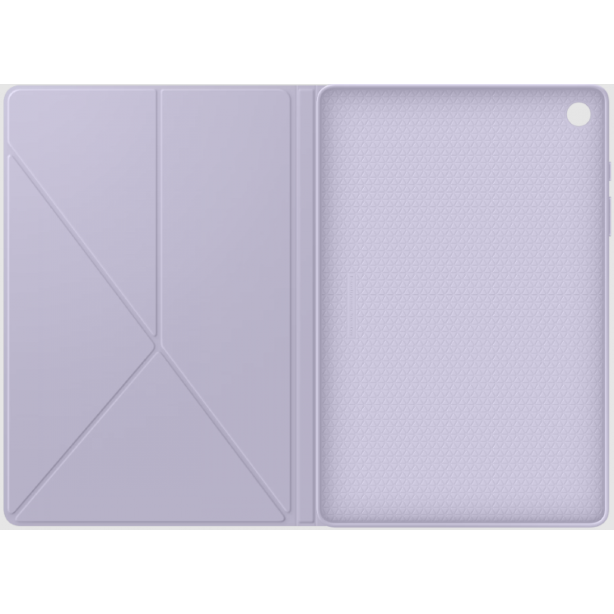 Samsung 三星 EF-BX210TWEGWW Tab A9+ 書本式皮套 (白色+淺紫)